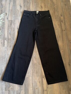 Toteme Flair Black Jeans